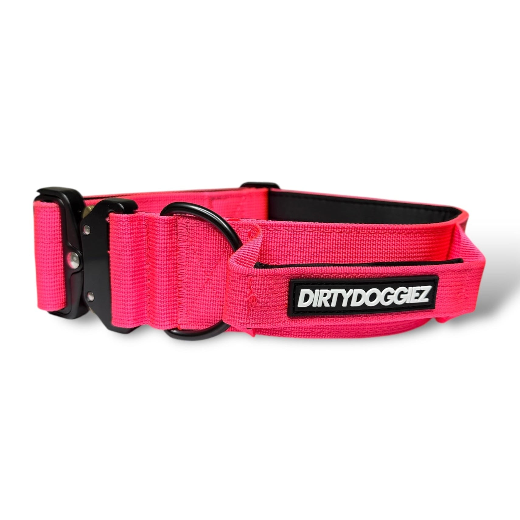 Tactical Collar - Pink – Dirty Doggiez
