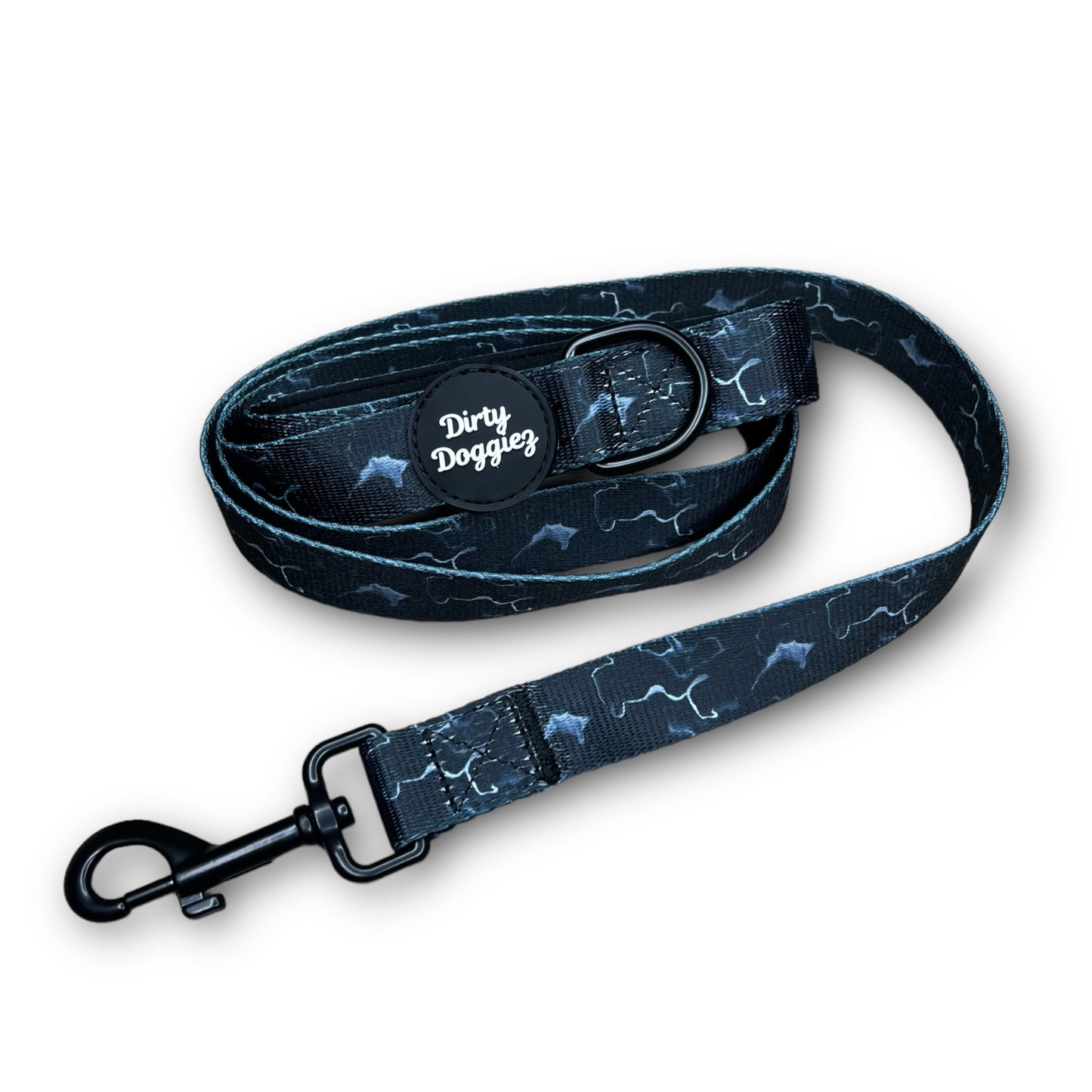 Black Marble Leash