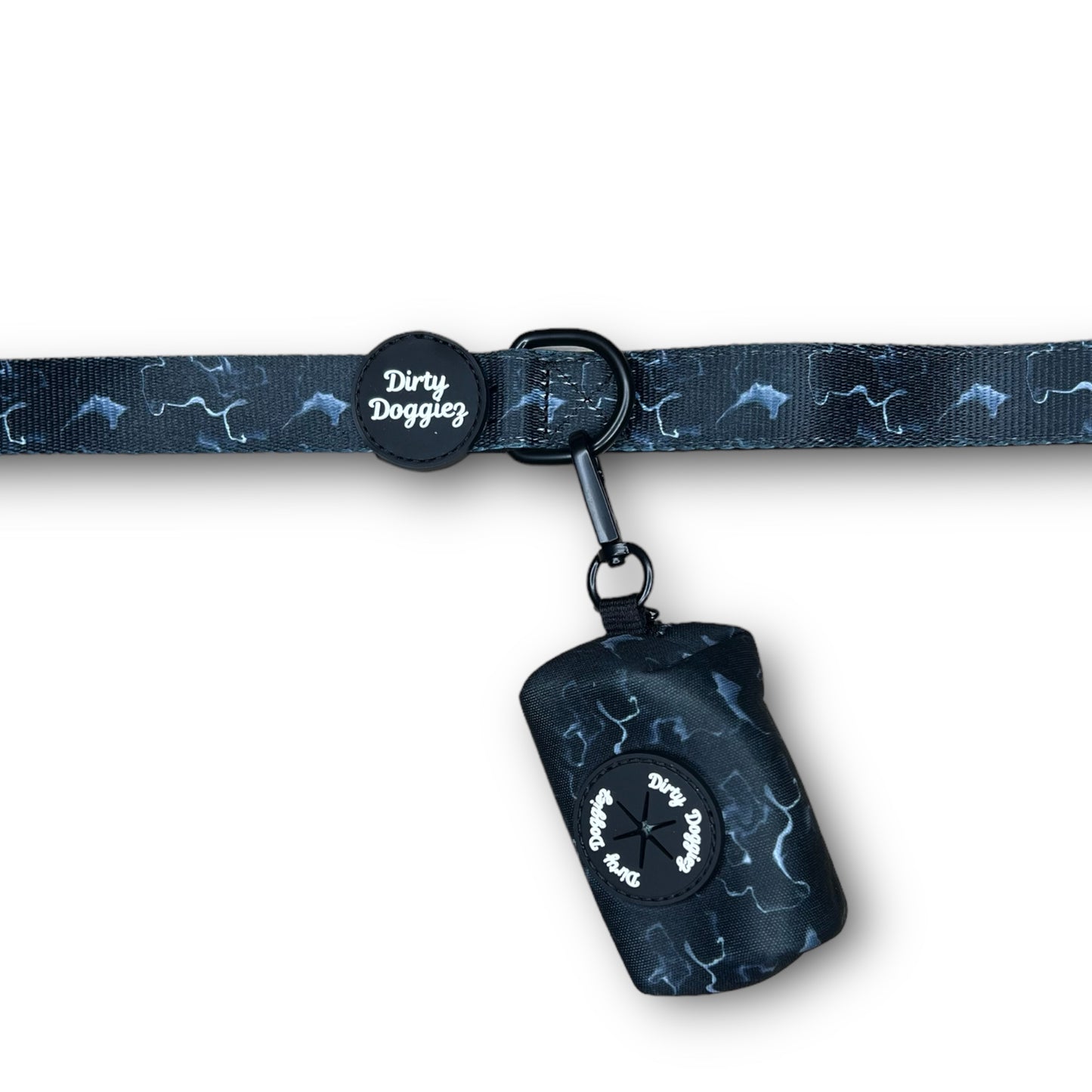 Black Marble: Poop Bag Holder