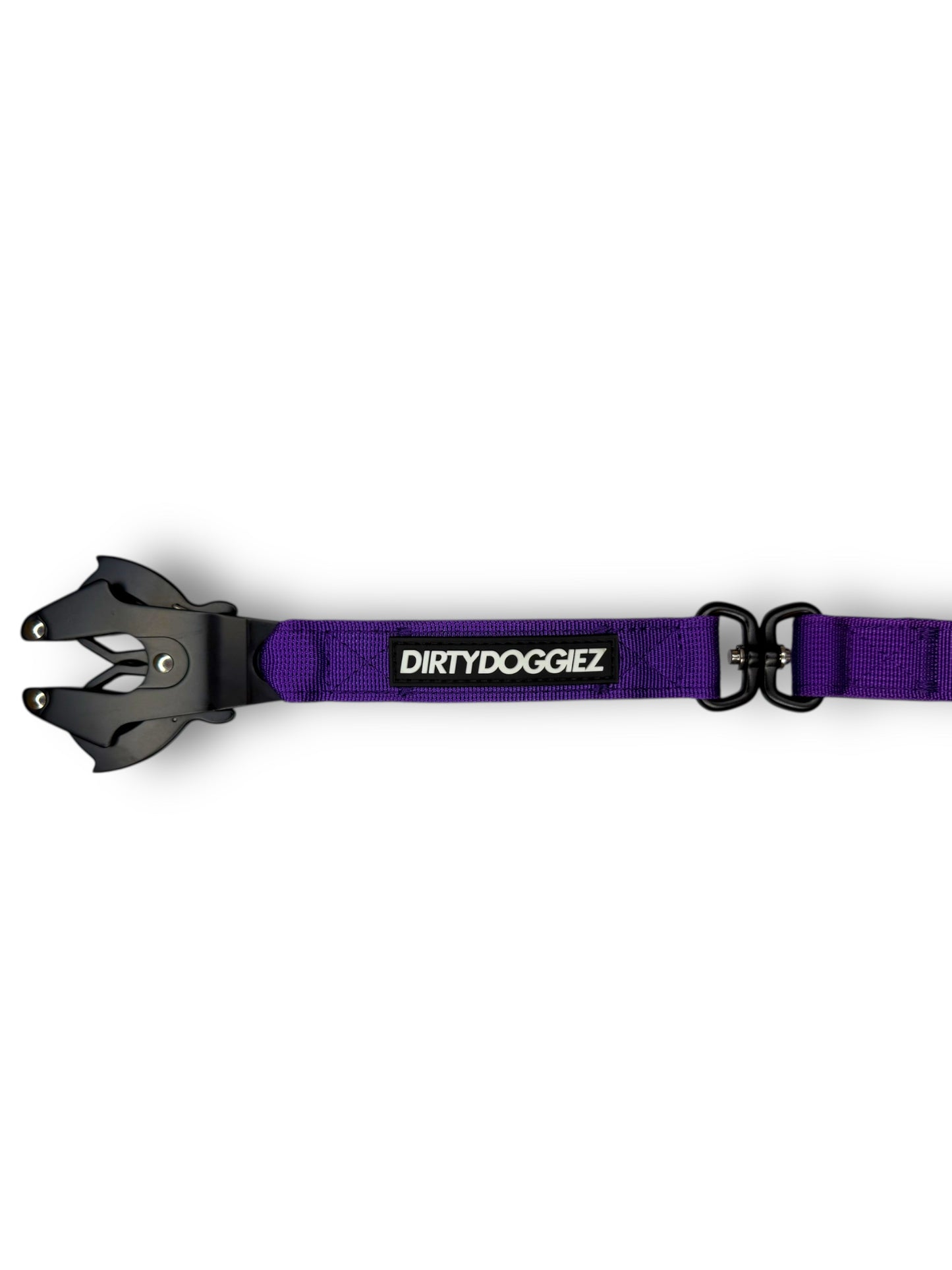 Heavy Duty Combat Dog Leash - Purple