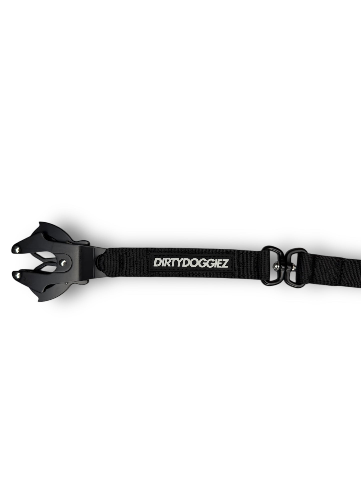 Heavy Duty Combat Dog Leash - Black