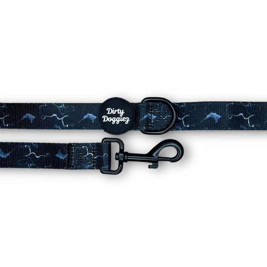 Black Marble Leash