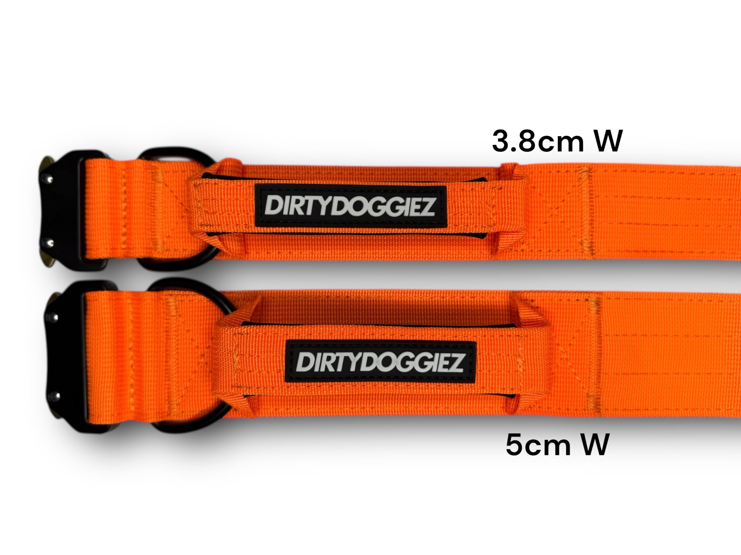 Tactical Collar - Orange – Dirty Doggiez